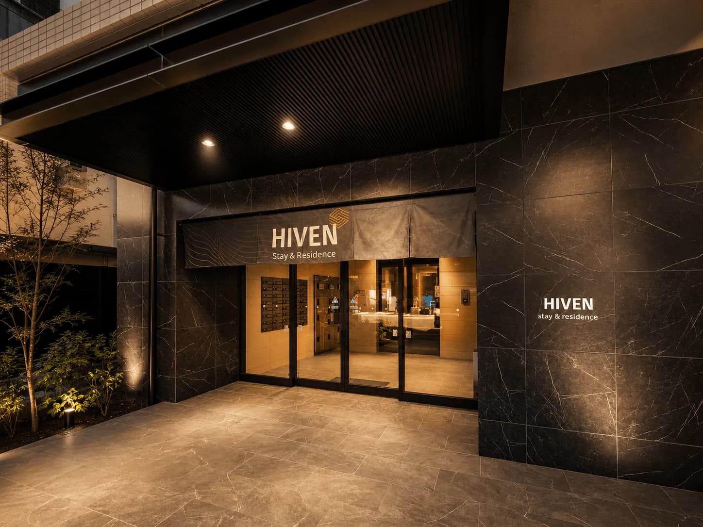 HIVEN corporate entrance