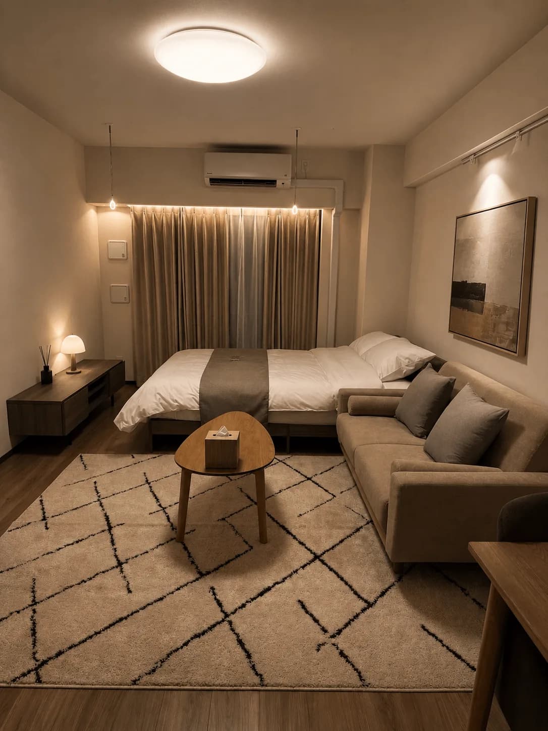 Furnished residence for project teams